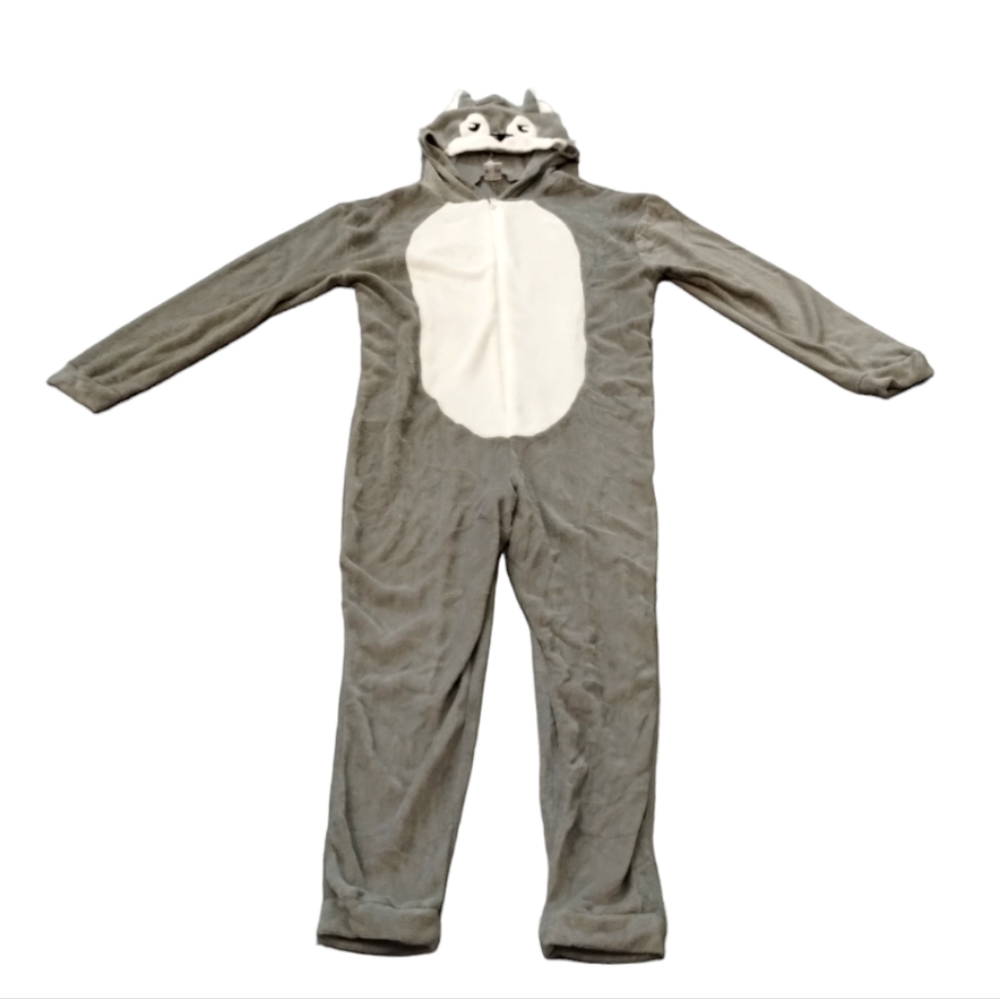 Mission Ridge SleepWear Dog Hooded Onesie Pajama Halloween Costumes Men L/XL